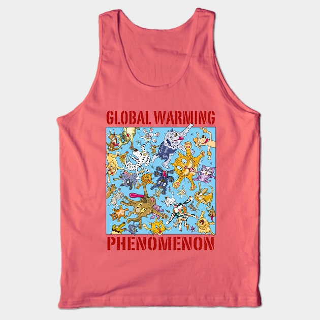 Global warming phenomenon Tank Top by Kullatoons